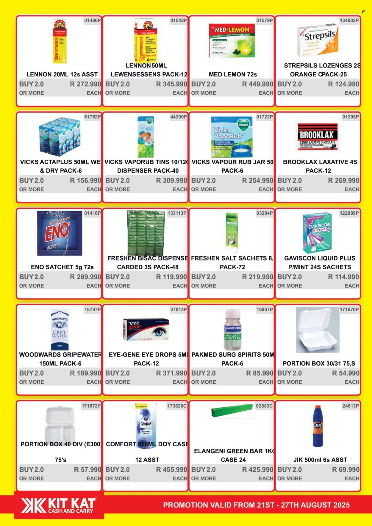 KIT KAT CASH & CARRY specials - Weekly Traders Special (2025-08-21 - 2025-08-27) | 26