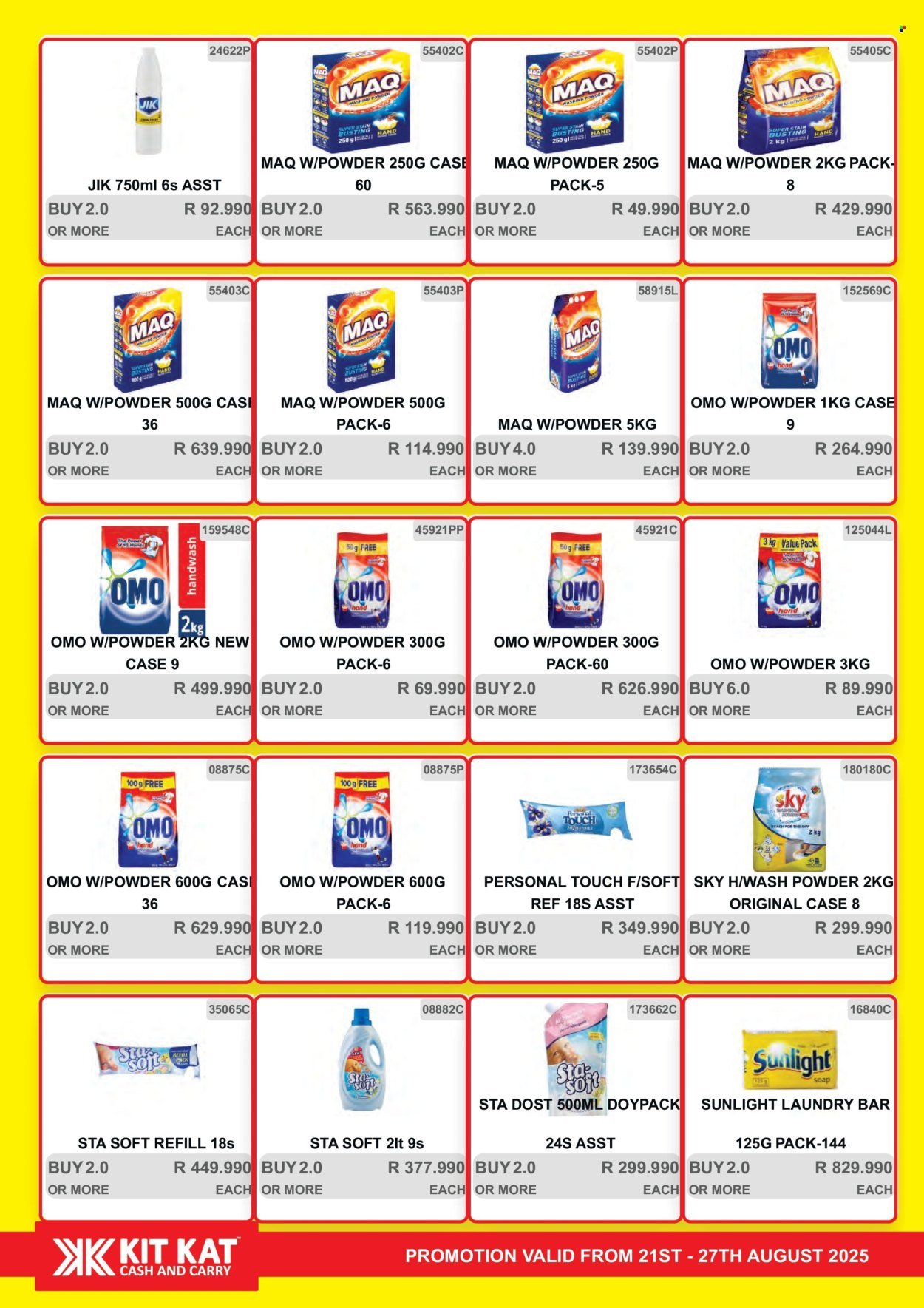 KIT KAT CASH & CARRY specials - Weekly Traders Special (2025-08-21 - 2025-08-27) | 27
