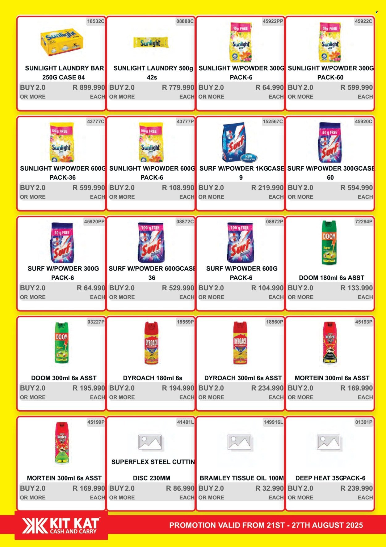 KIT KAT CASH & CARRY specials - Weekly Traders Special (2025-08-21 - 2025-08-27) | 28