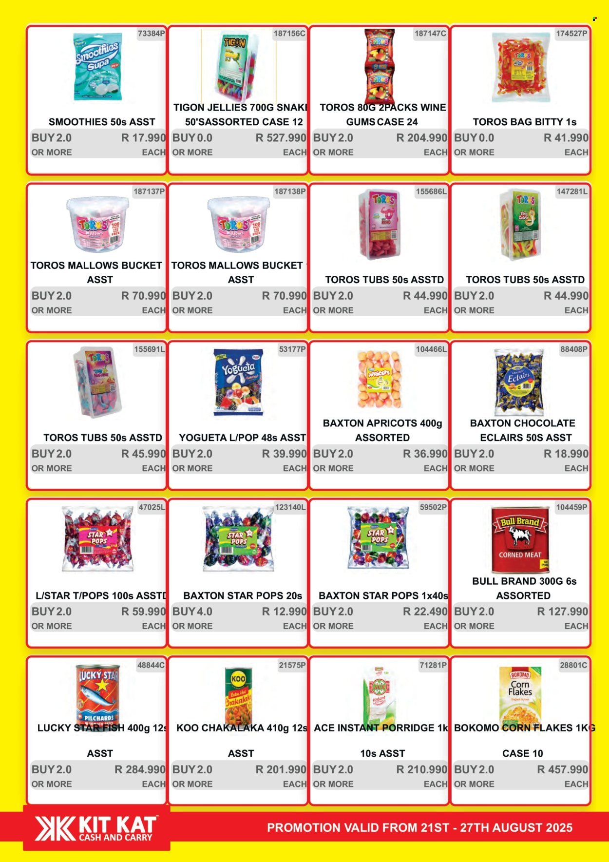 KIT KAT CASH & CARRY specials - Weekly Traders Special (2025-08-21 - 2025-08-27) | 4