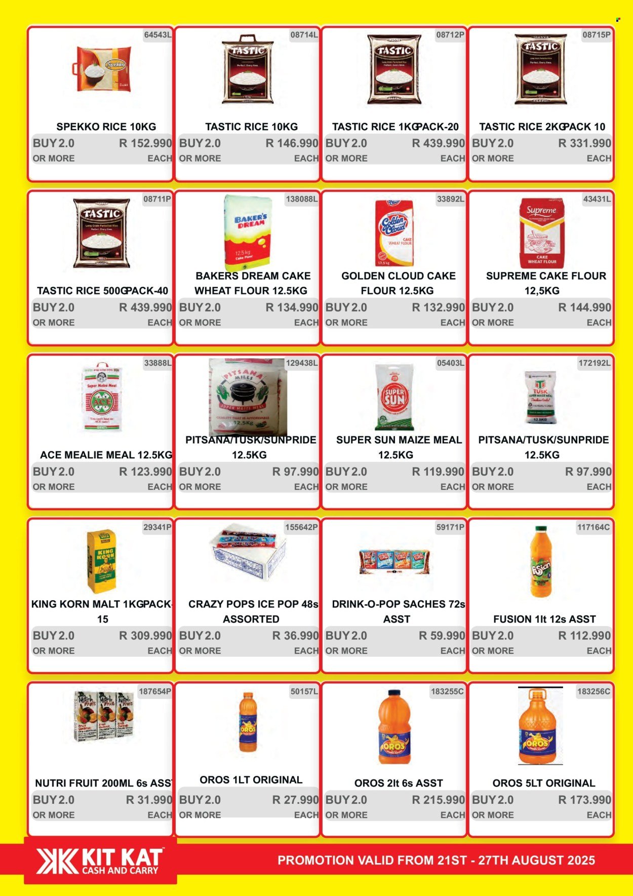 KIT KAT CASH & CARRY specials - Weekly Traders Special (2025-08-21 - 2025-08-27) | 10