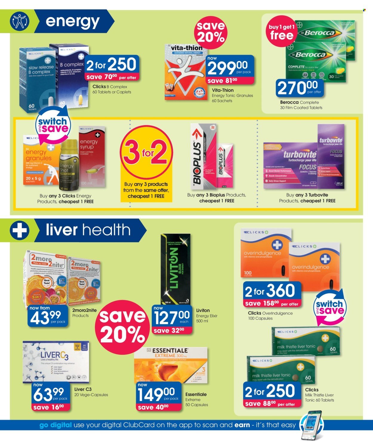 CLICKS specials - From Tuesday 23 Jun 2026