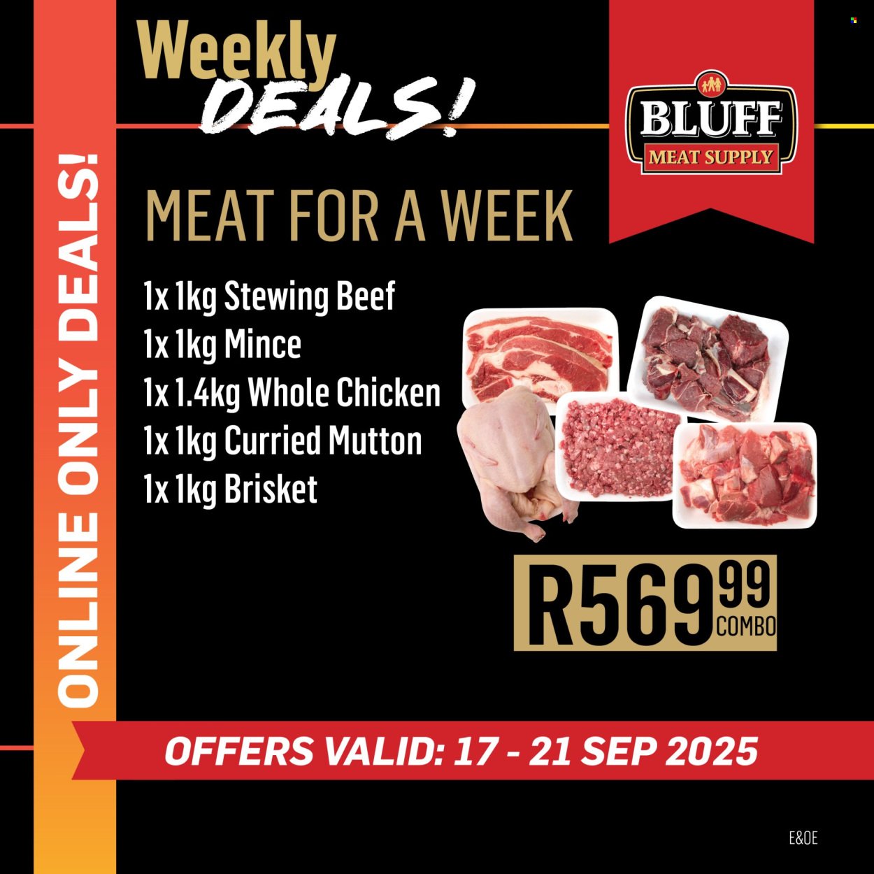 BLUFF MEAT SUPPLY specials - From Wednesday 17 Sept 2025 (2025-09-17 - 2025-09-21) | 8
