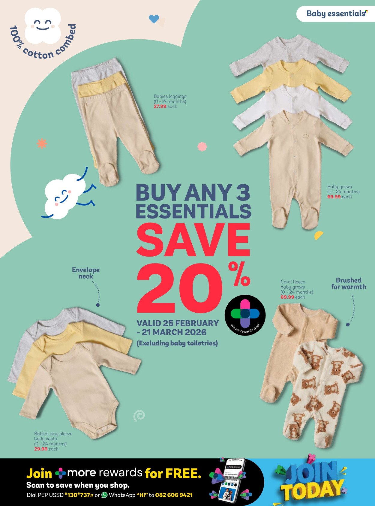 PEP STORES specials - Baby Winter Essentials 2026 (2026-02-25 - 2026-03-24) | 2