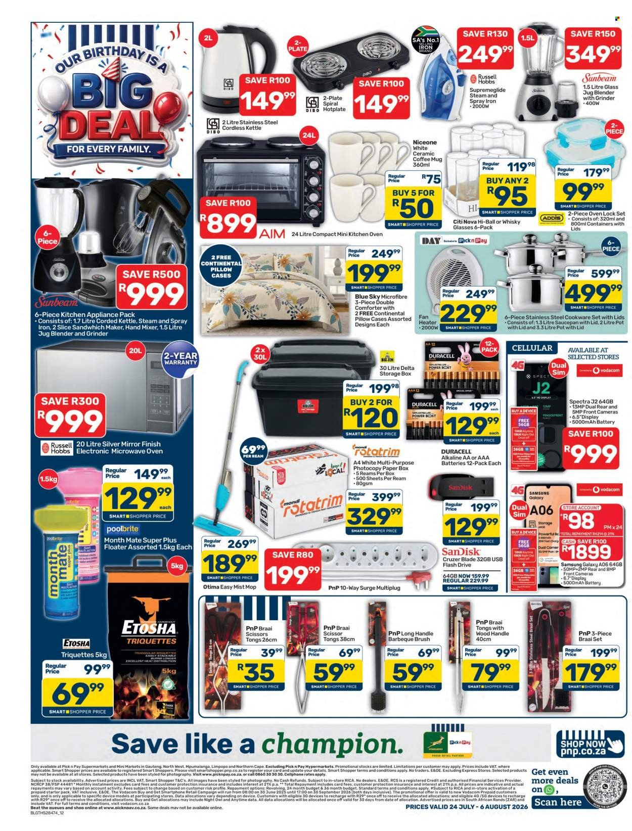 PICK N PAY specials - Birthday Specials