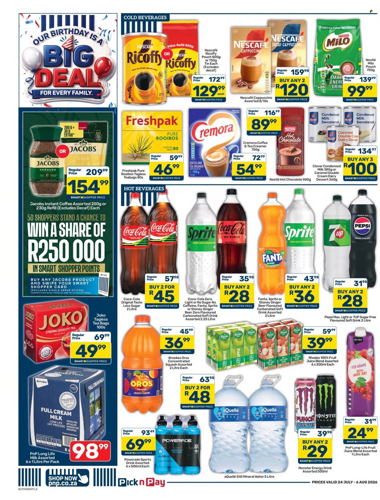 PICK N PAY specials - Birthday Specials