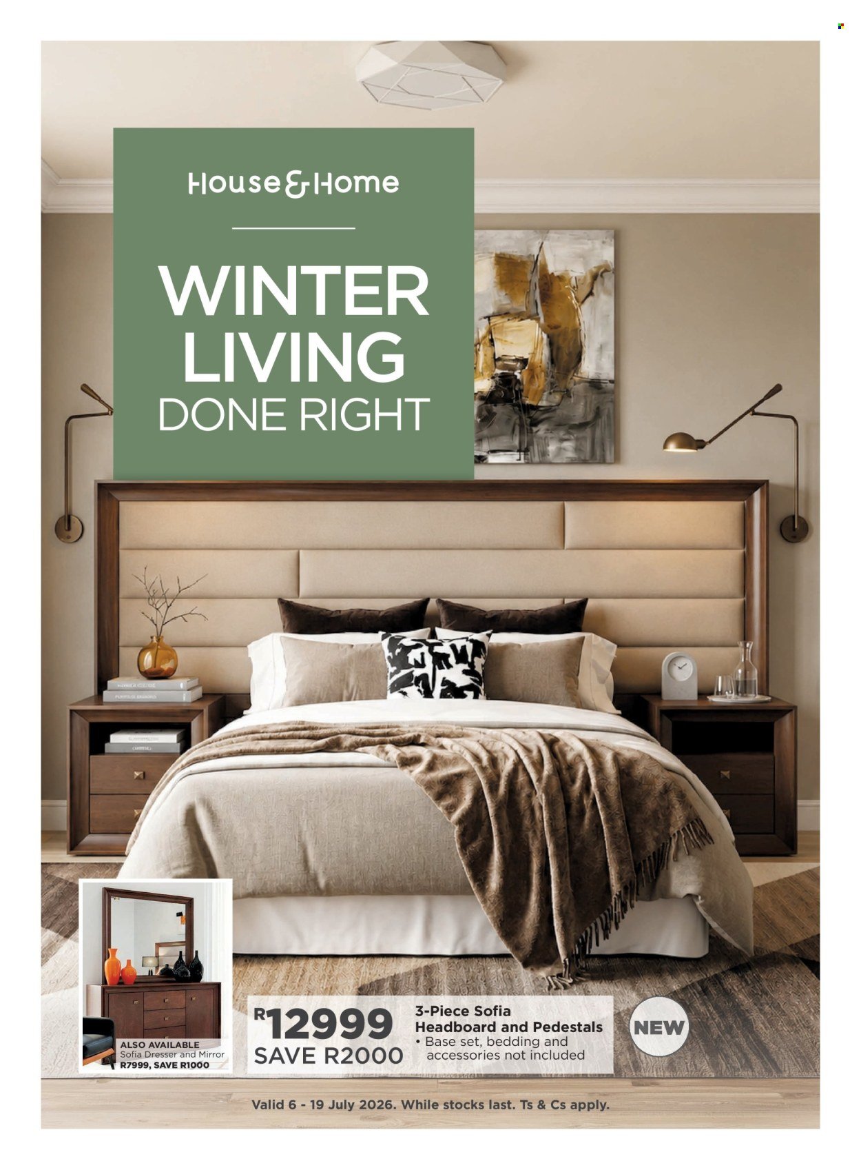 HOUSE & HOME specials - From Monday 6 Jul 2026