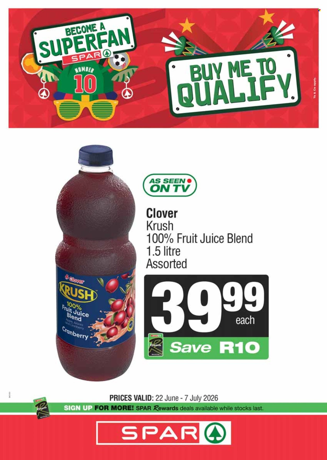 SPAR specials - National Specials