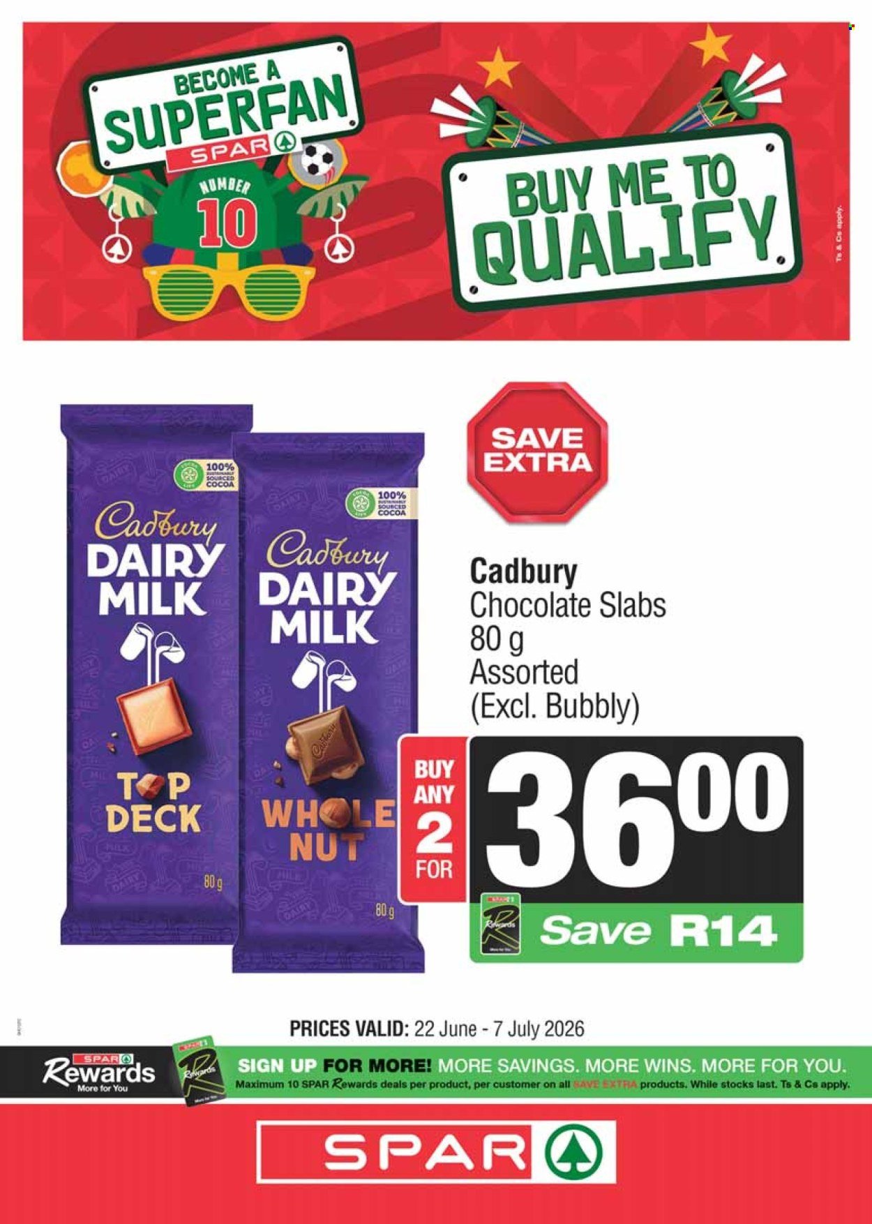 SPAR specials - National Specials