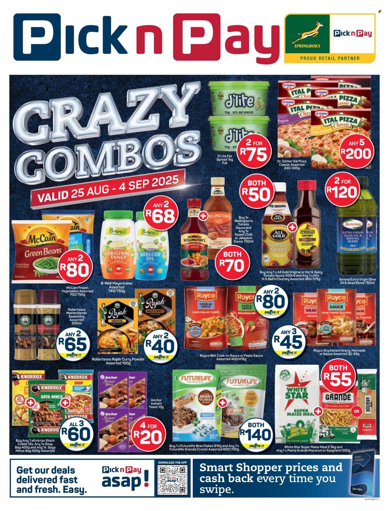 PICK N PAY specials - Crazy Combo Specials (2025-08-25 - 2025-09-04) | 1
