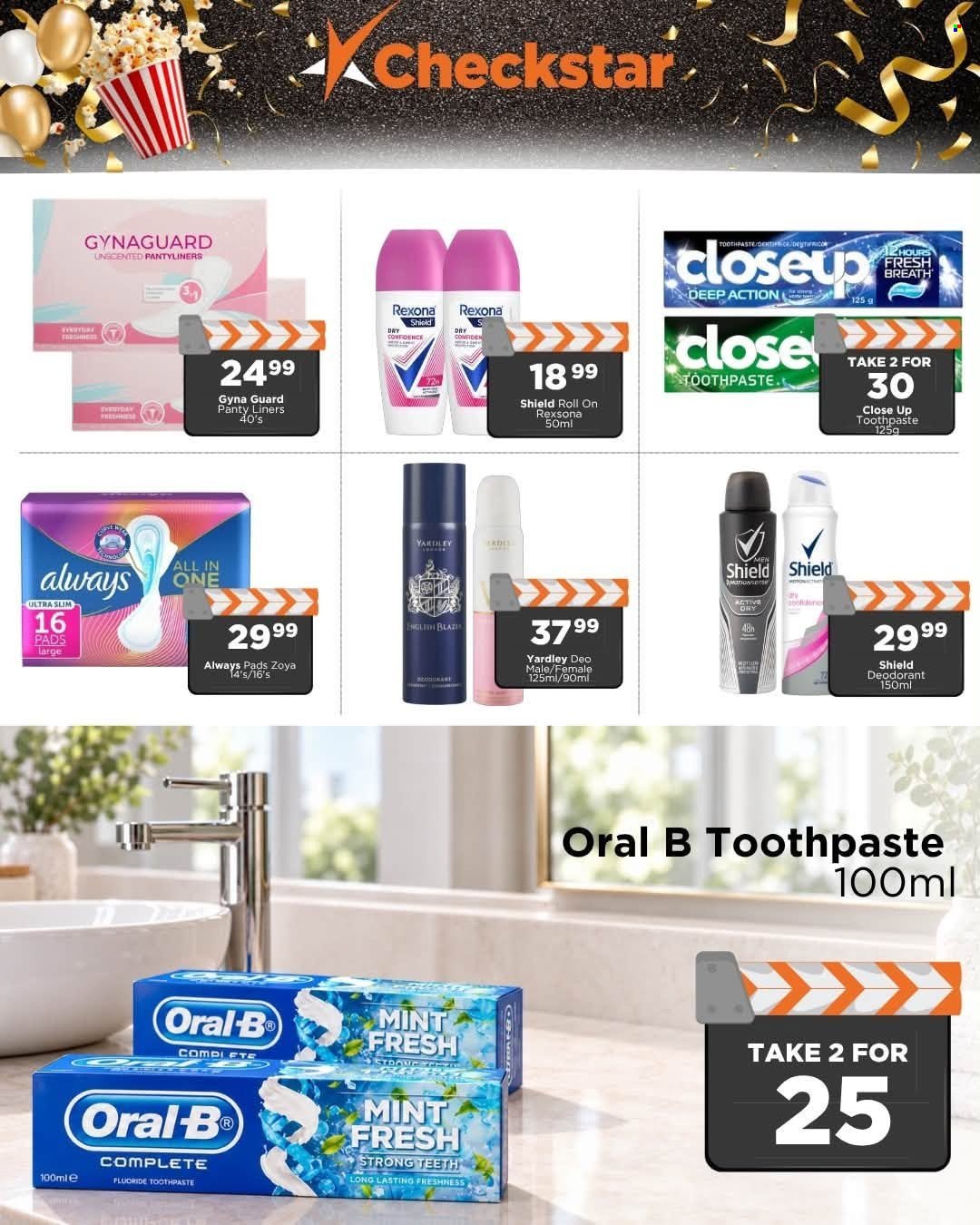 CHECKSTAR specials - From Wednesday 7 Oct 2026