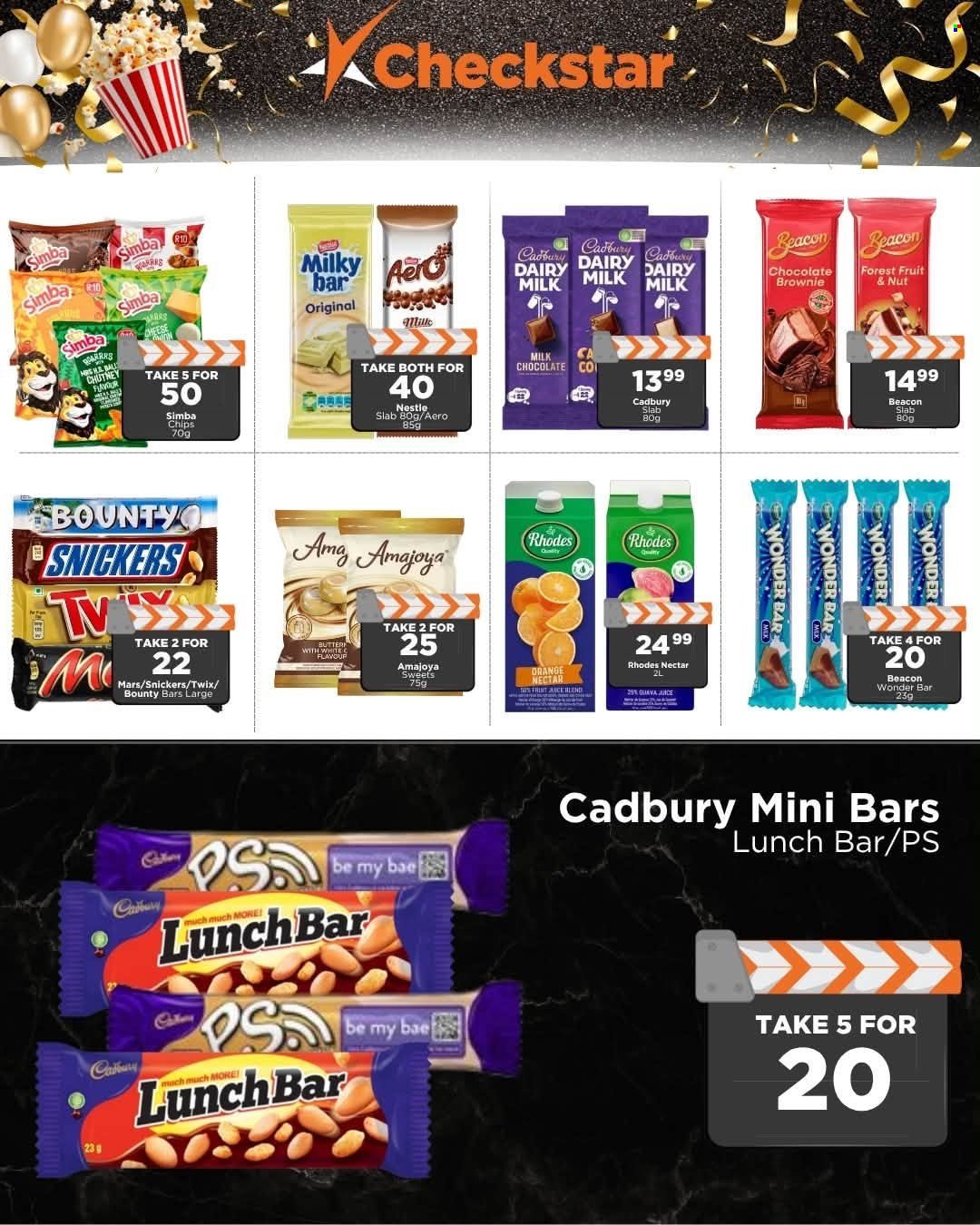 CHECKSTAR specials - From Wednesday 7 Oct 2026