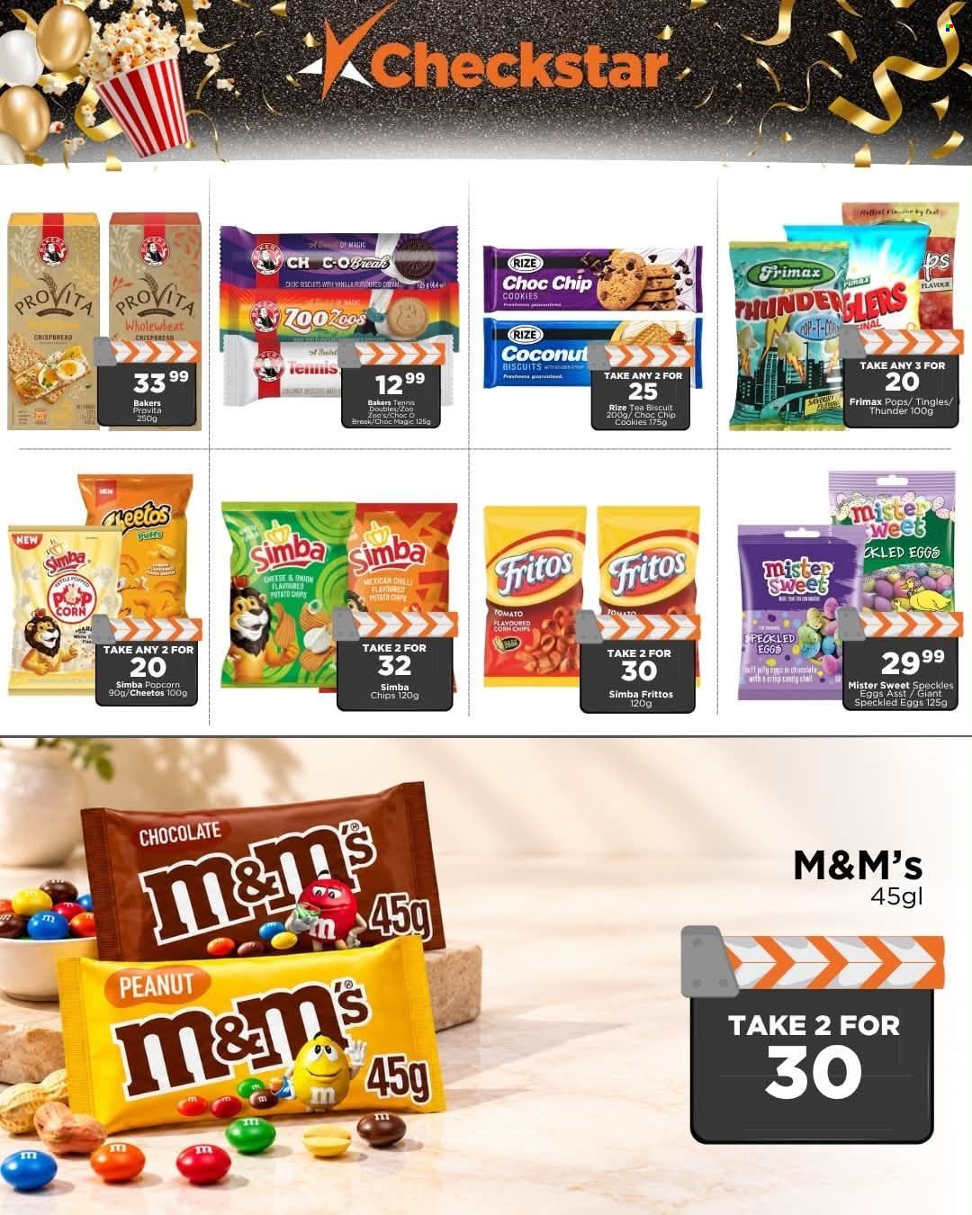 CHECKSTAR specials - From Wednesday 7 Oct 2026