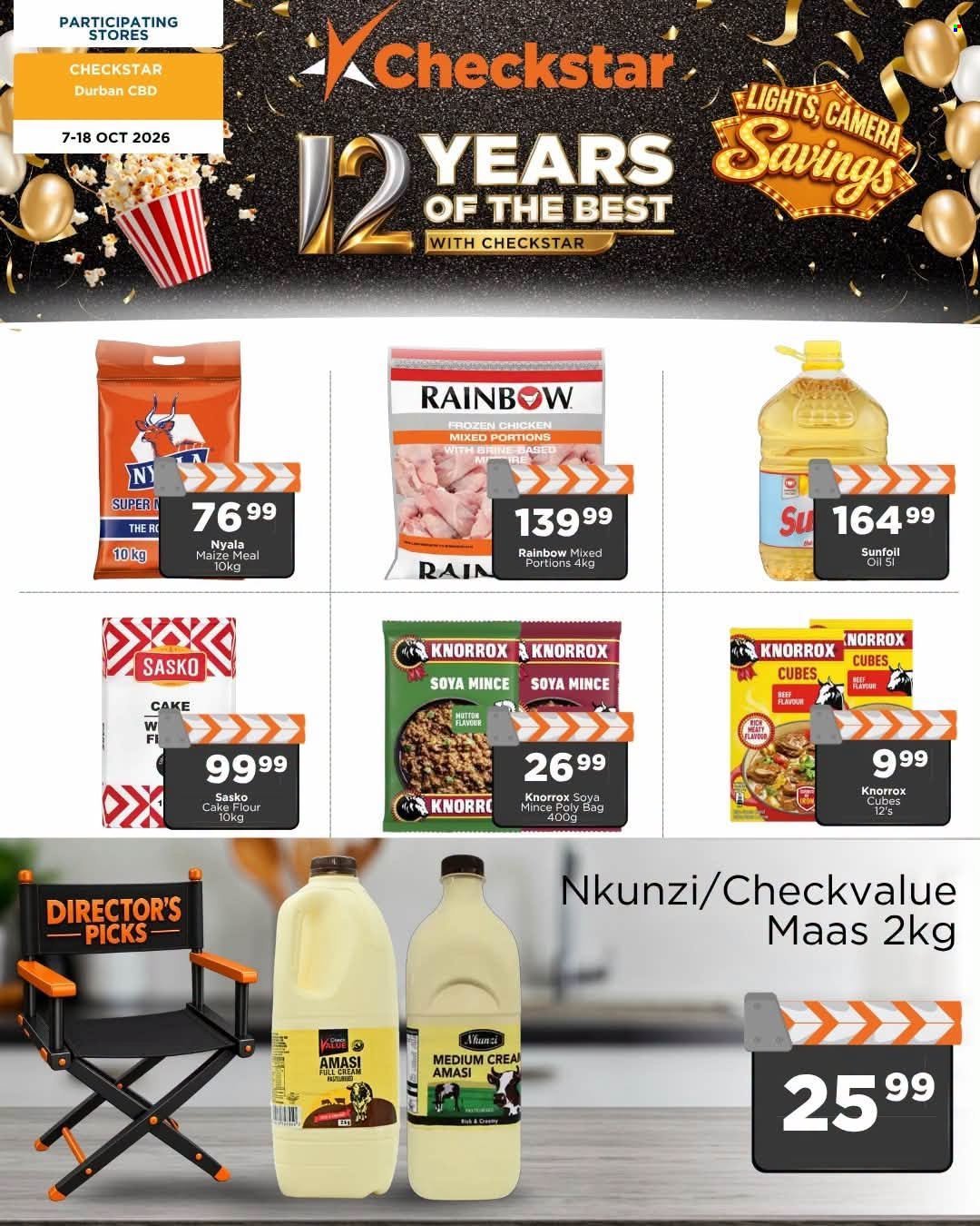CHECKSTAR specials - From Wednesday 7 Oct 2026
