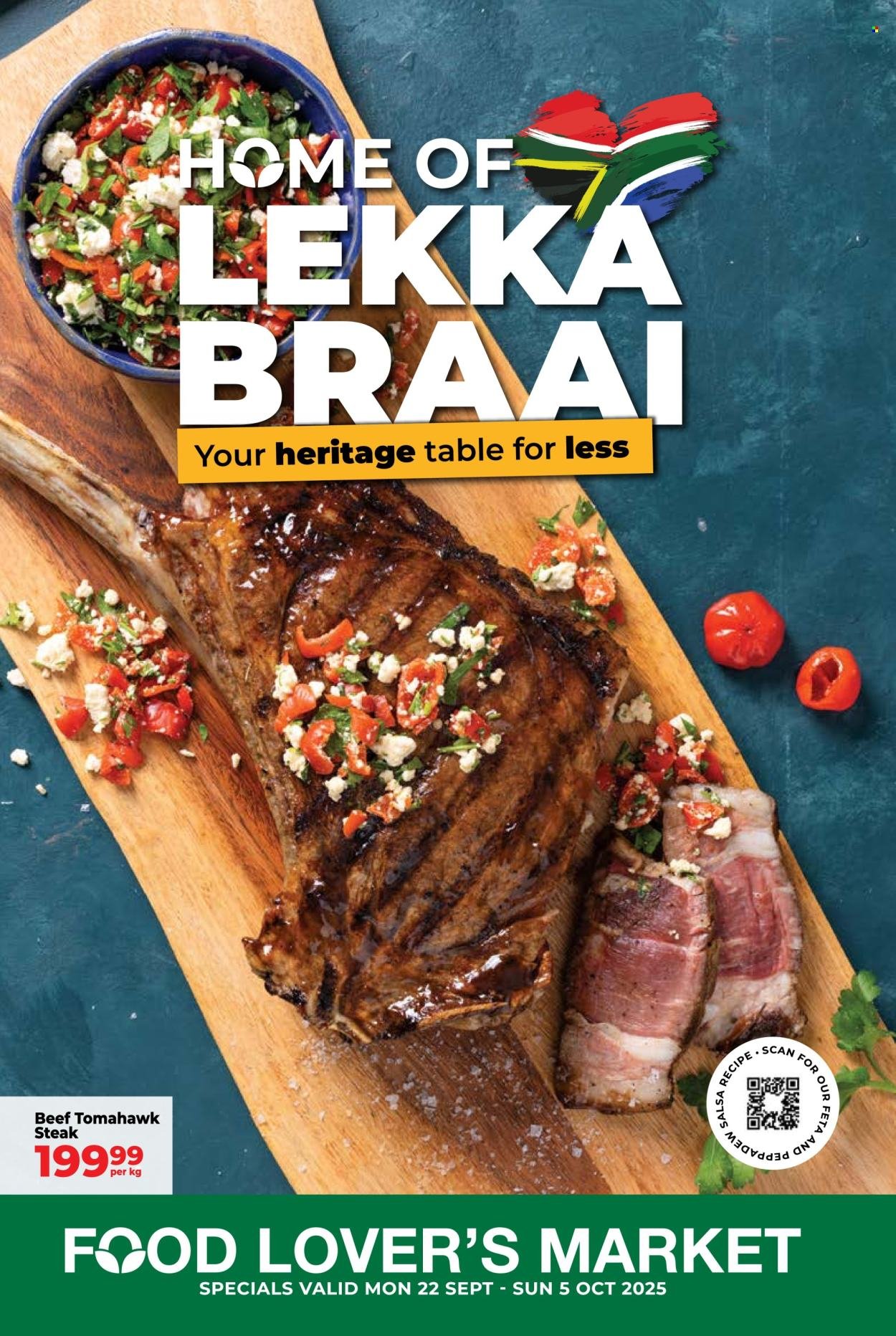 FOOD LOVER'S MARKET specials - From Monday 22 Sept 2025 (2025-09-22 - 2025-10-05) | 1