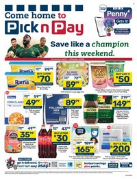 PICK N PAY specials - Weekend Specials