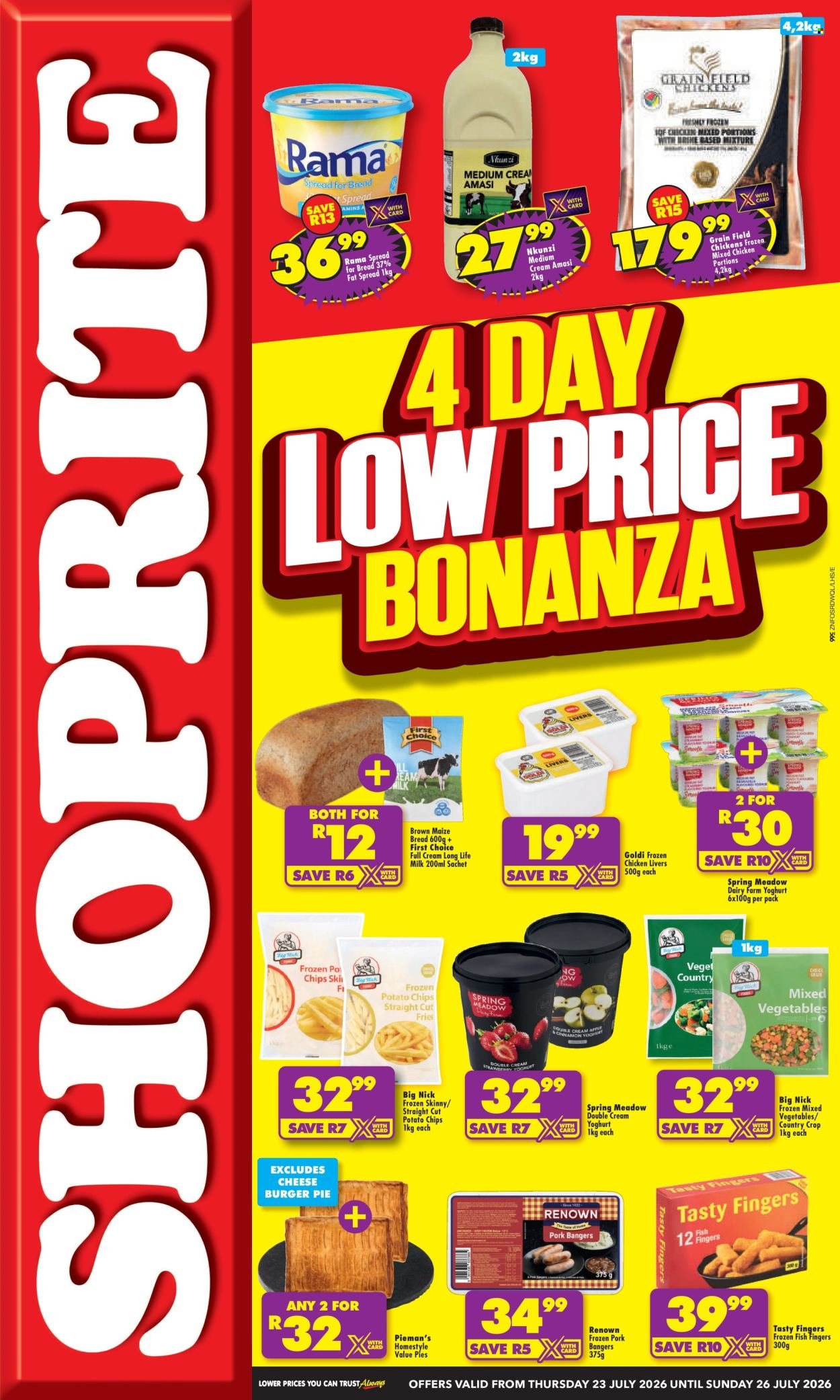 SHOPRITE specials - Low Price Bonanza KwaZulu-Natal