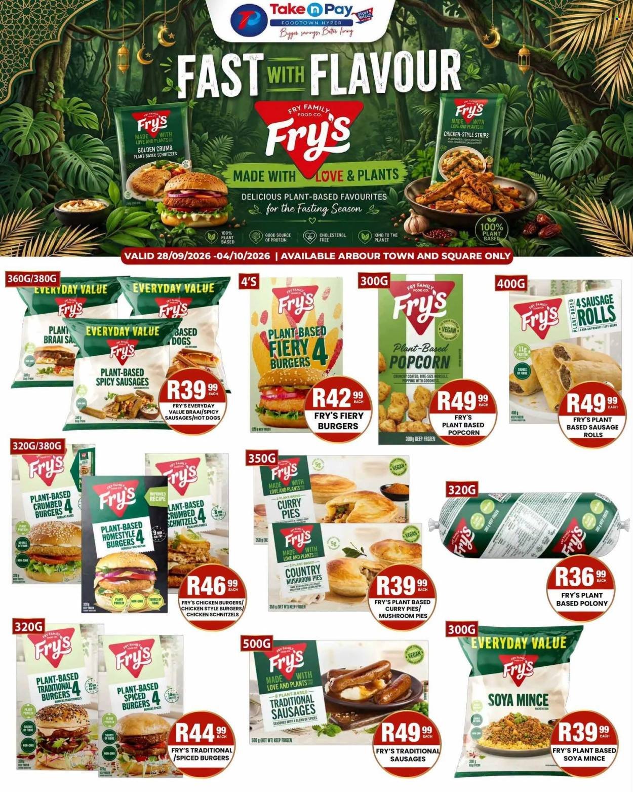 TAKE N PAY specials - From Monday 28 Sept 2026