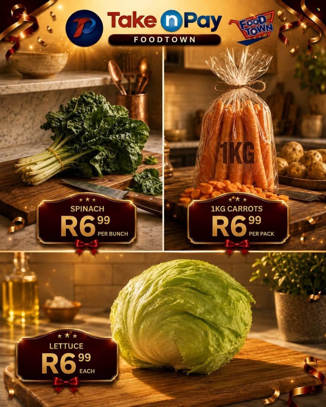 TAKE N PAY specials - From Tuesday 25 Aug 2026