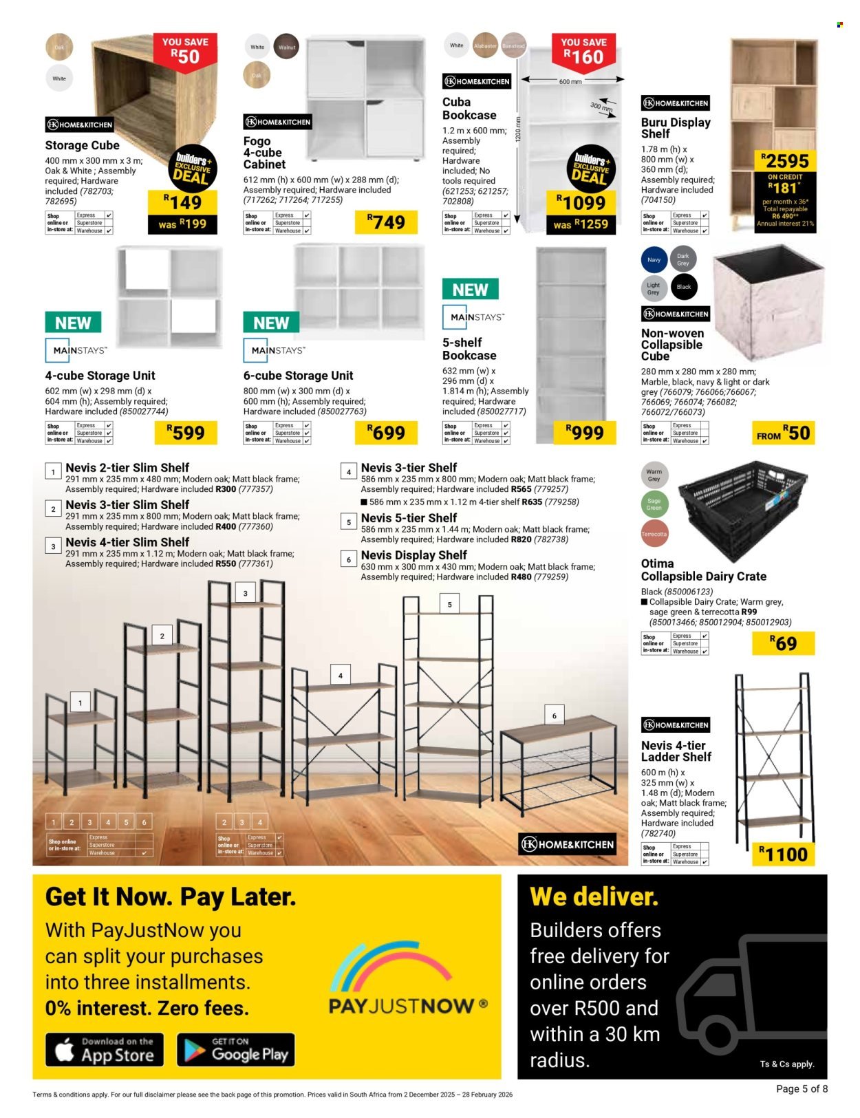 BUILDERS specials - Flatpack Catalogue (2025-12-02 - 2026-02-28) | 5