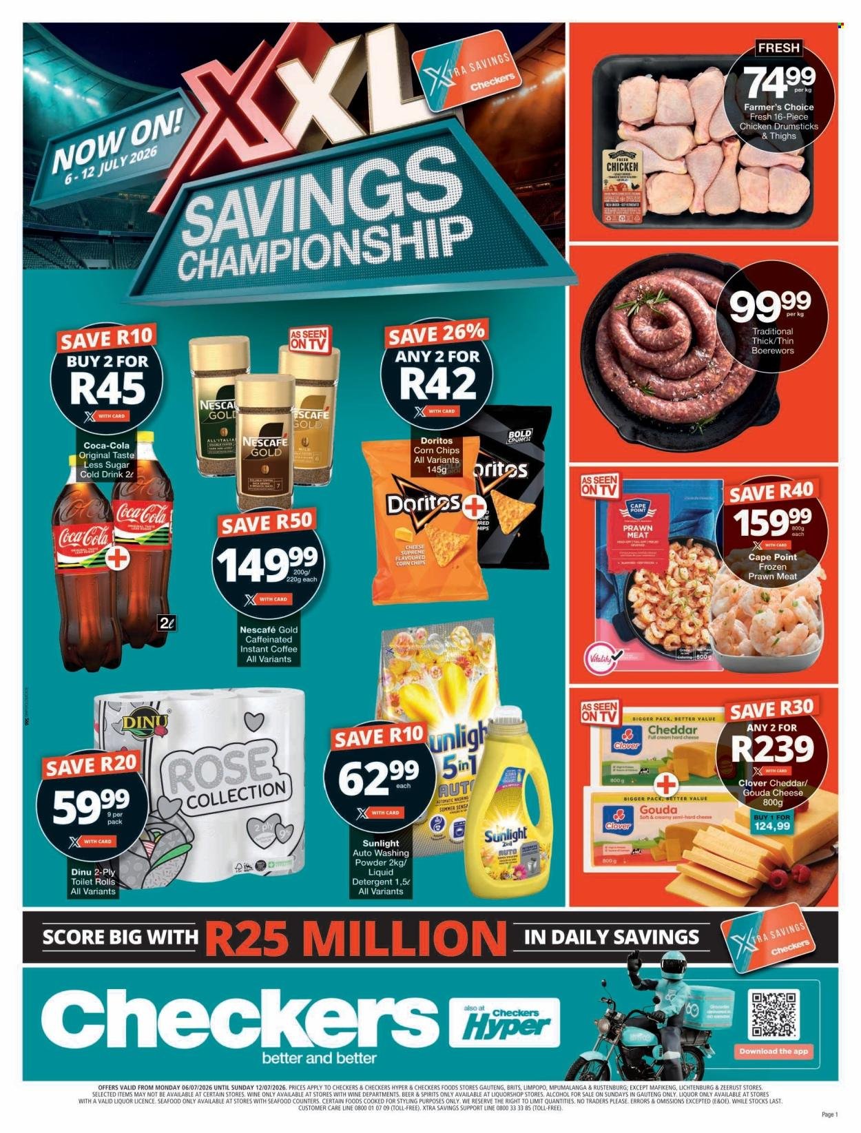 CHECKERS specials - XXL Savings Promotion Week