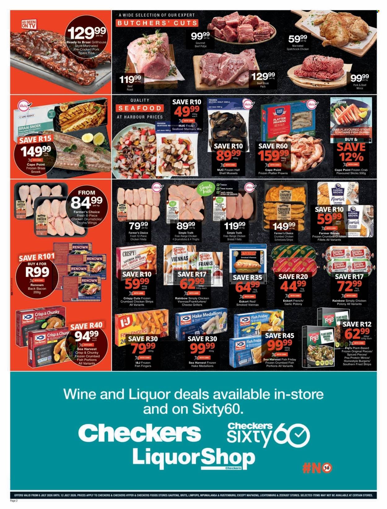 CHECKERS specials - XXL Savings Promotion Week