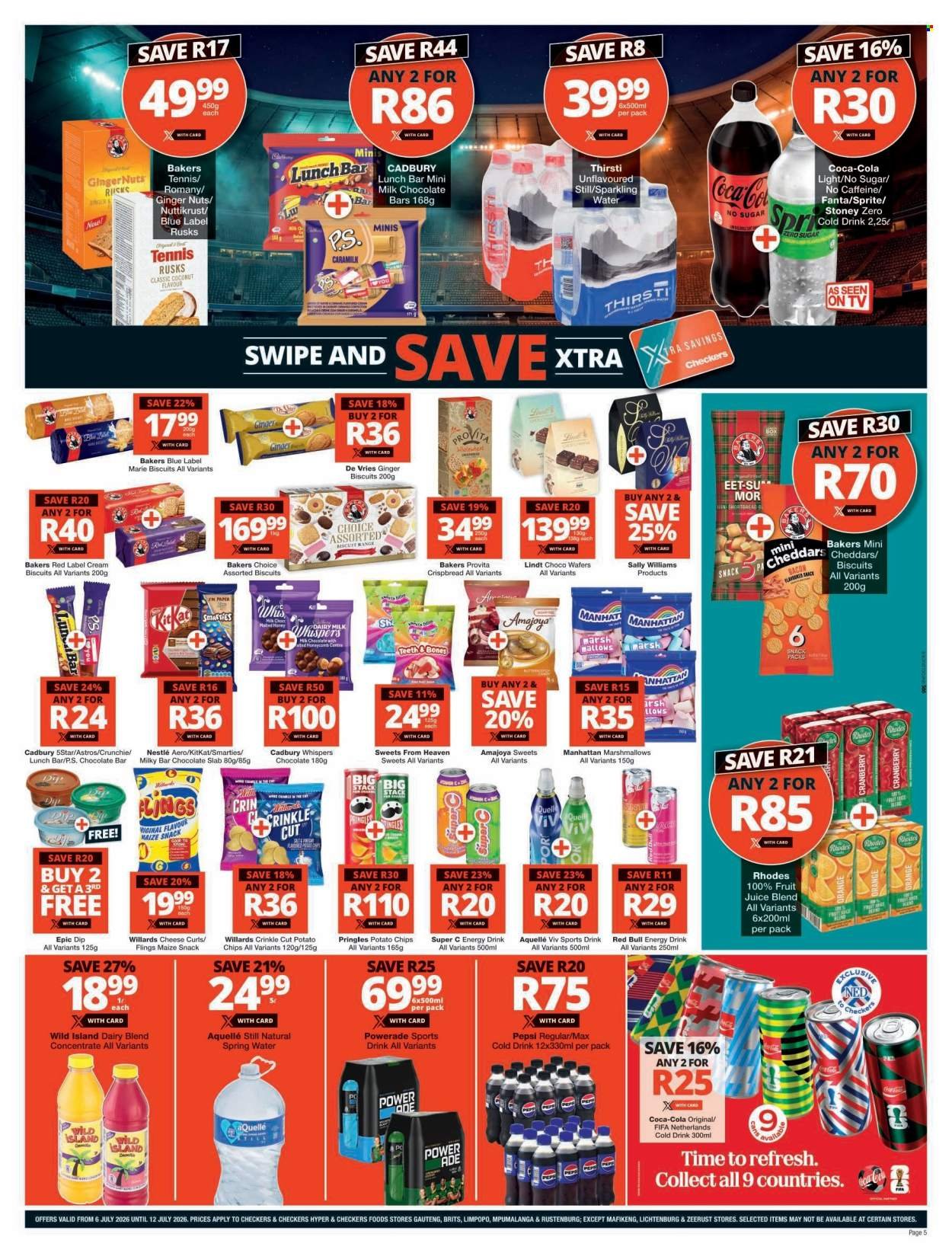 CHECKERS specials - XXL Savings Promotion Week
