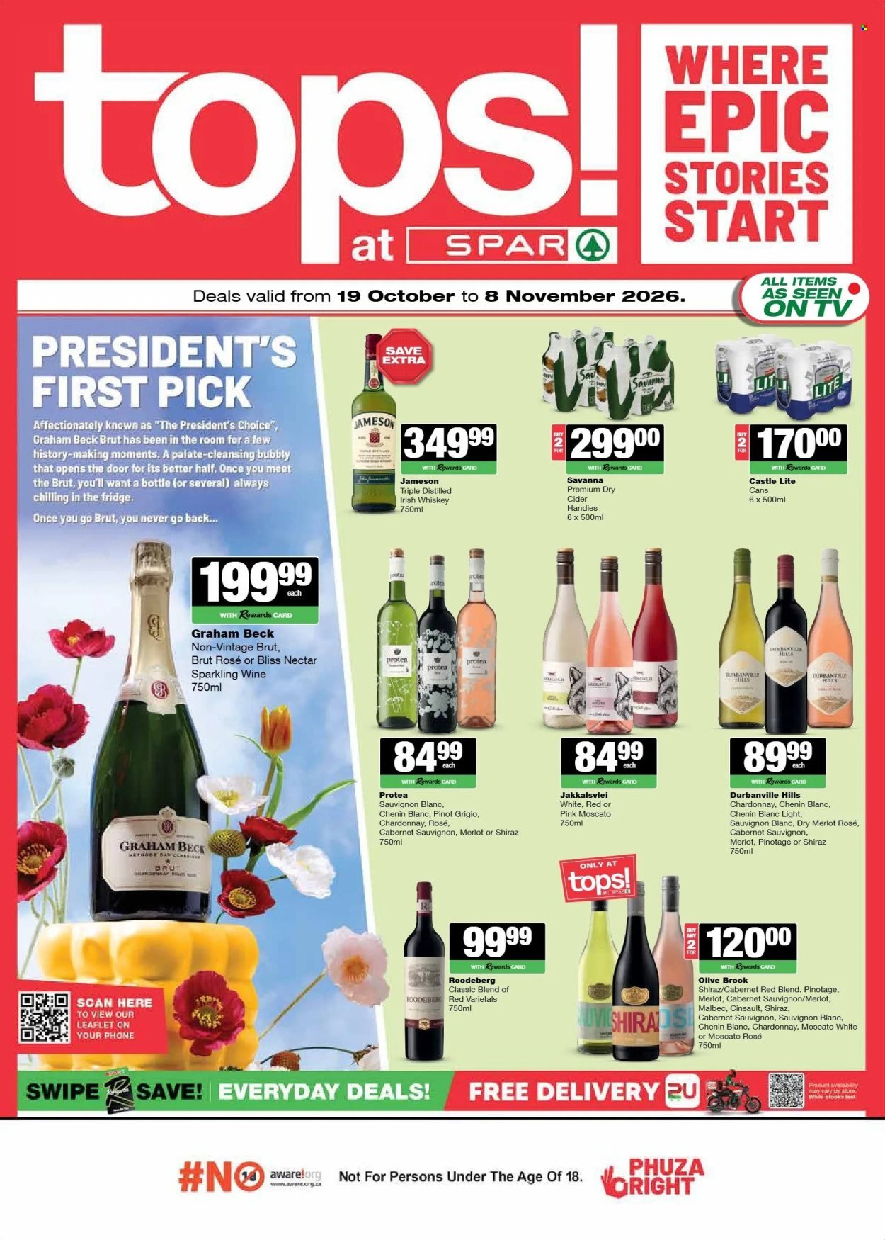 TOPS AT SPAR specials - Specials