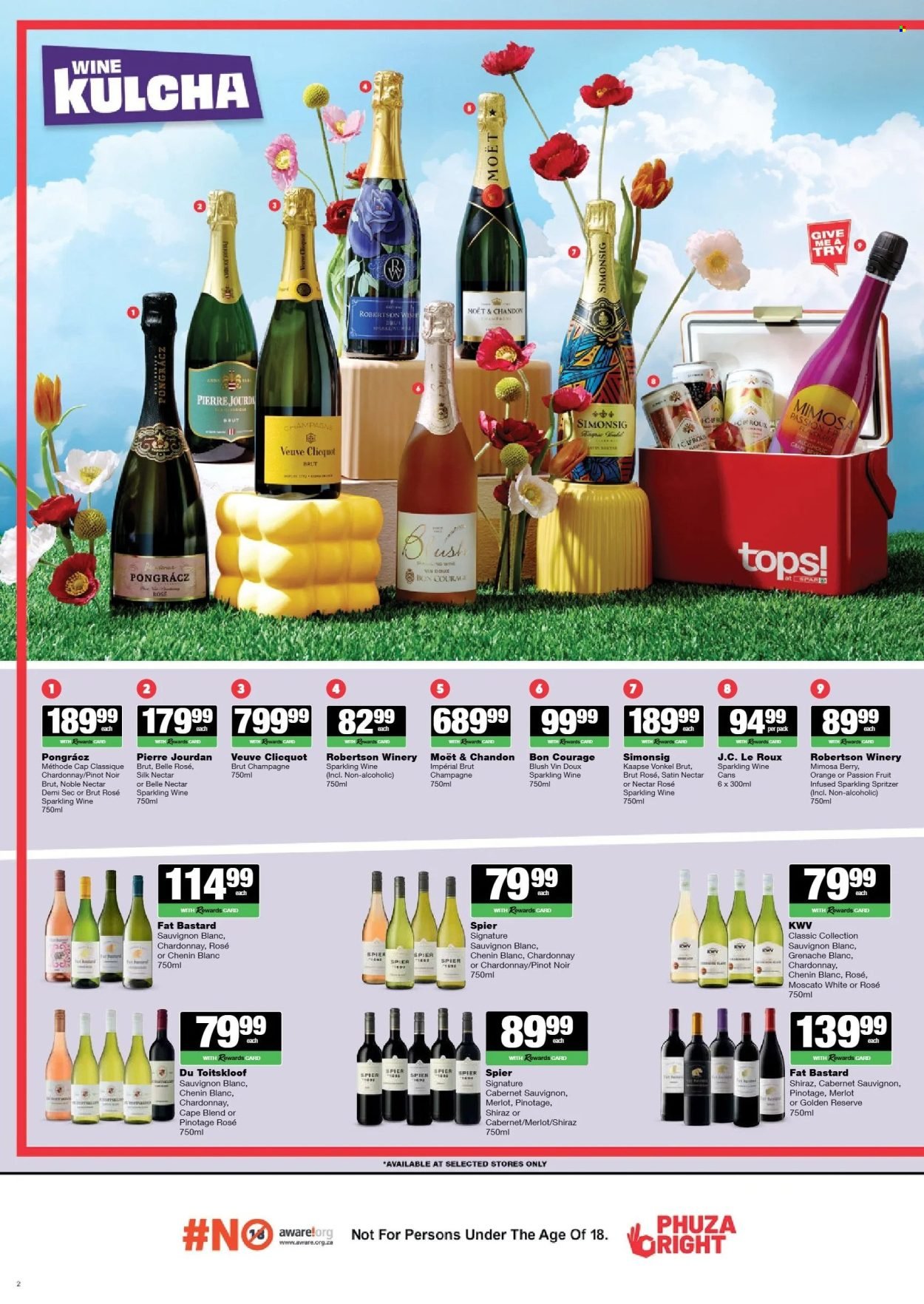 TOPS AT SPAR specials - Specials