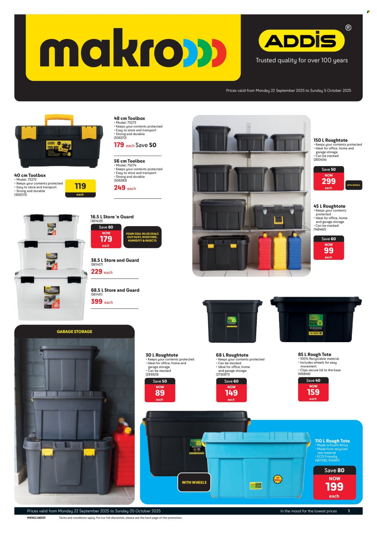 MAKRO specials - From Monday 22 Sept 2025 (2025-09-22 - 2025-10-05) | 1