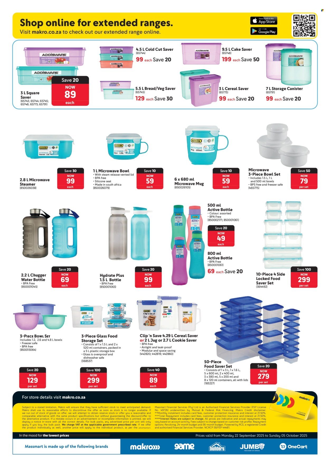 MAKRO specials - From Monday 22 Sept 2025 (2025-09-22 - 2025-10-05) | 5
