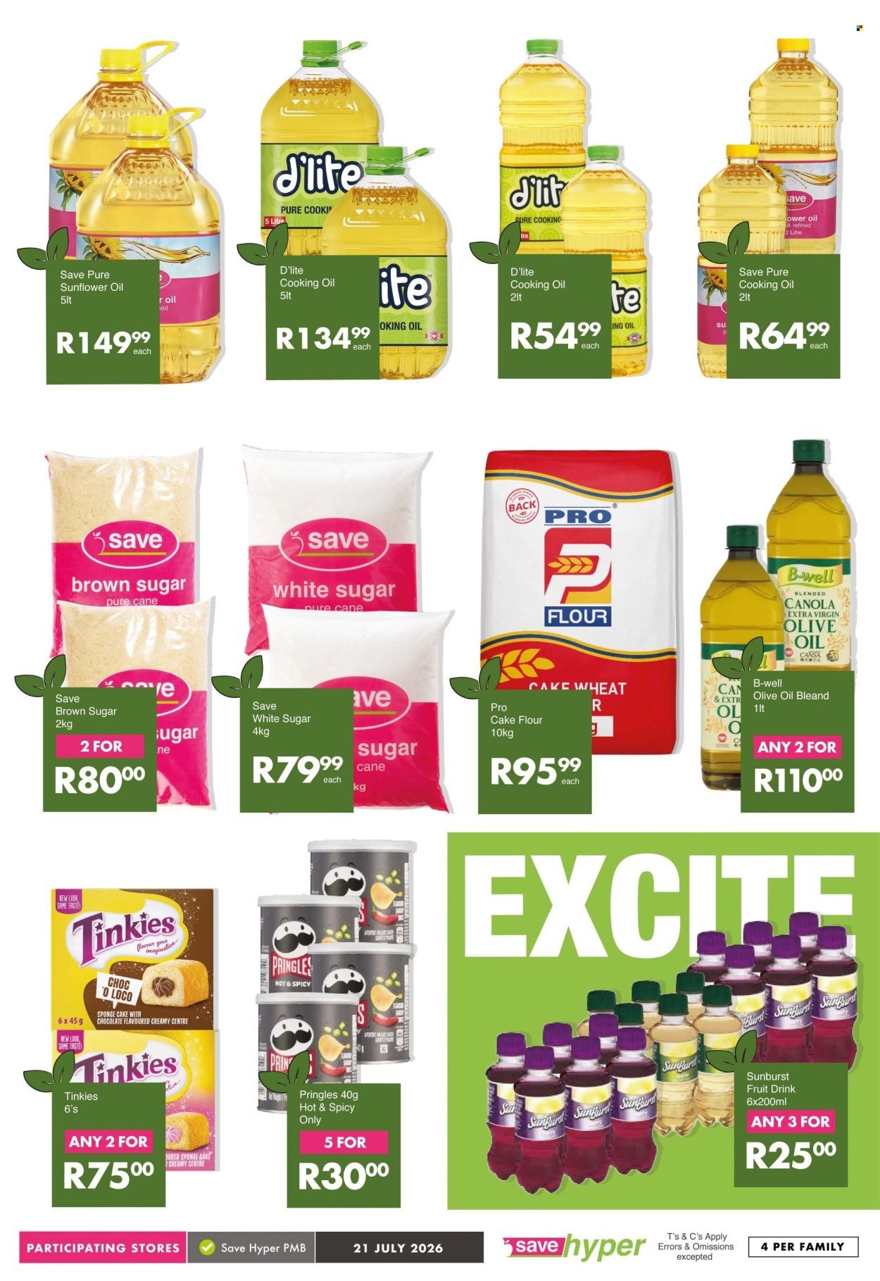 SAVE specials - From Tuesday 21 Jul 2026