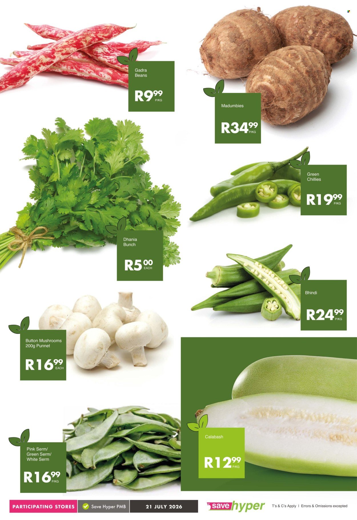 SAVE specials - From Tuesday 21 Jul 2026