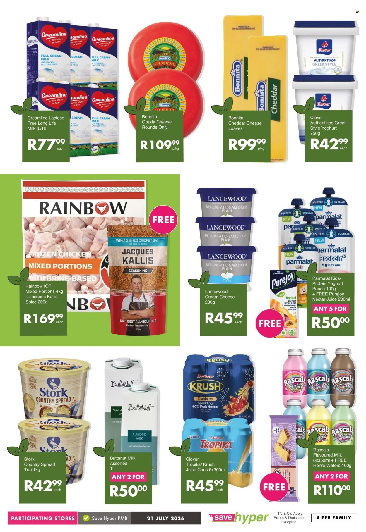 SAVE specials - From Tuesday 21 Jul 2026