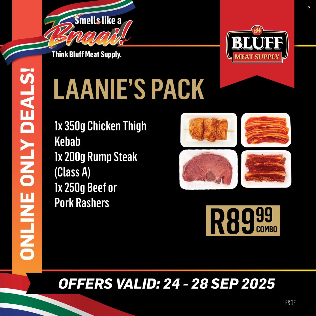 BLUFF MEAT SUPPLY specials - From Wednesday 24 Sept 2025 (2025-09-24 - 2025-09-28) | 10