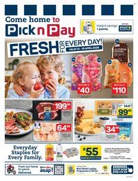 PICK N PAY specials - Weekly Specials (2026-04-13 - 2026-04-19)