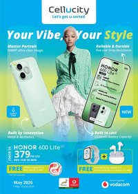CELLUCITY specials - May 2026