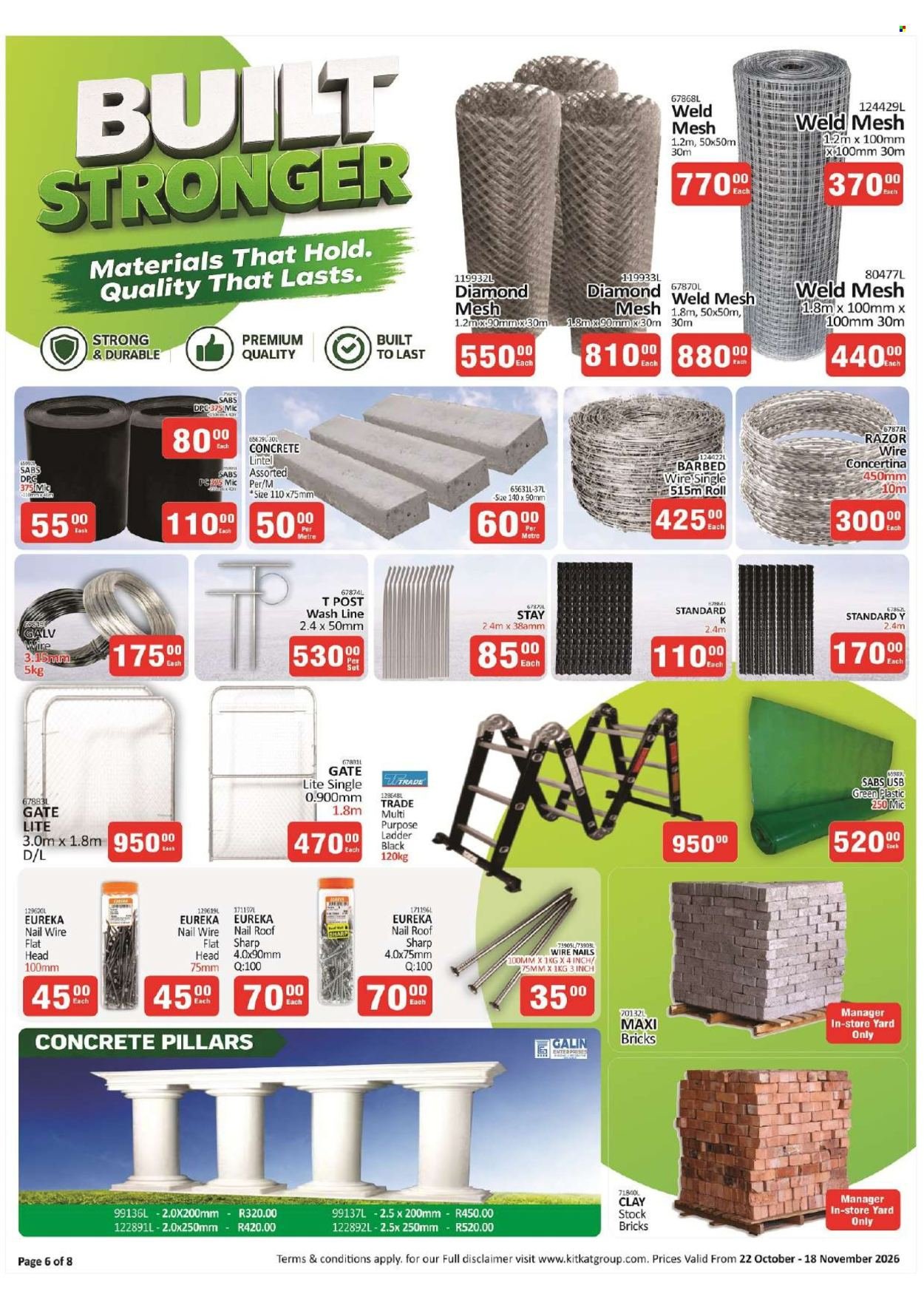 KIT KAT CASH & CARRY specials - Buildmart - Summer - Hardware Deals