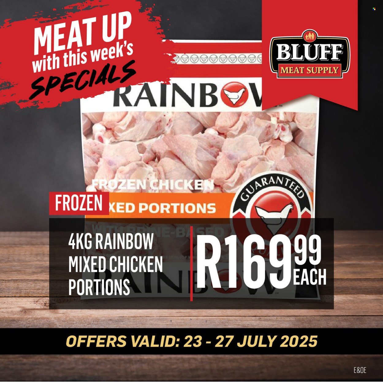BLUFF MEAT SUPPLY specials - From Wednesday 23 Jul 2025 (2025-07-23 - 2025-07-27) | 2