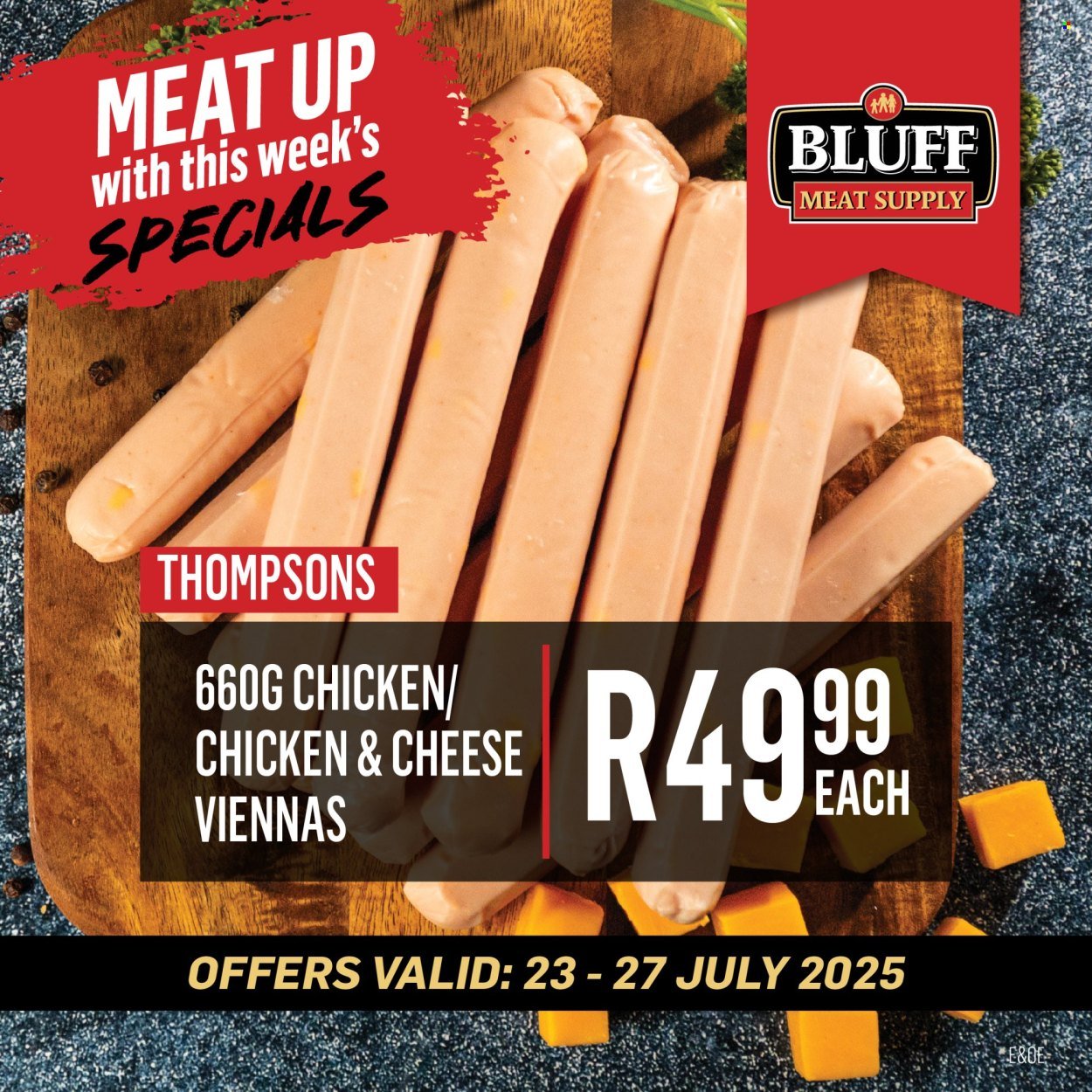BLUFF MEAT SUPPLY specials - From Wednesday 23 Jul 2025 (2025-07-23 - 2025-07-27) | 8