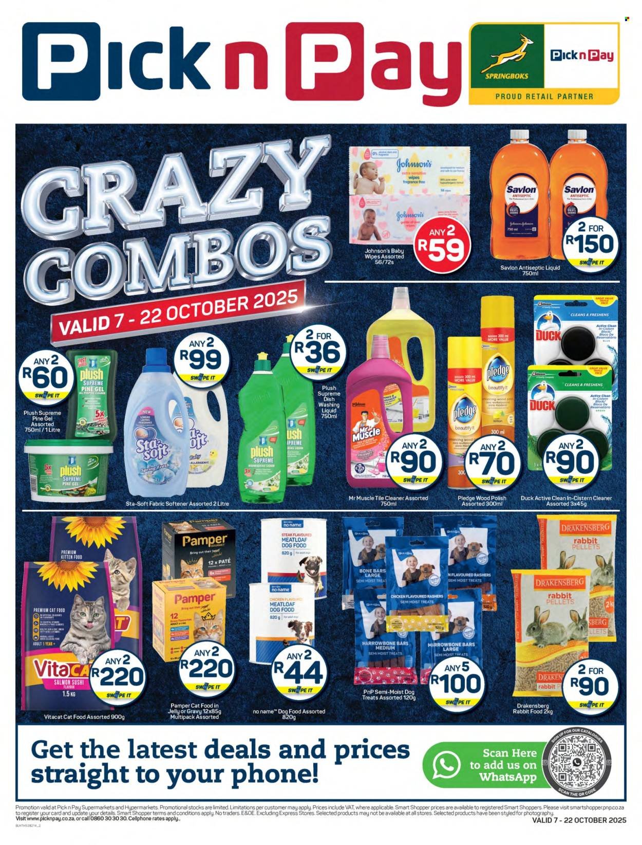 PICK N PAY specials - Crazy Combo Specials (2025-10-07 - 2025-10-22) | 2