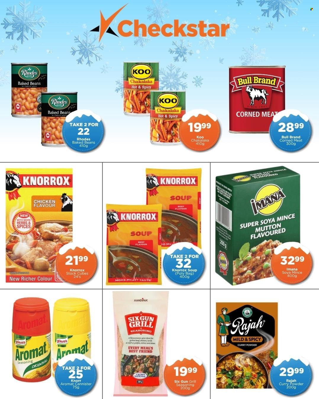 CHECKSTAR specials - From Monday 25 May 2026