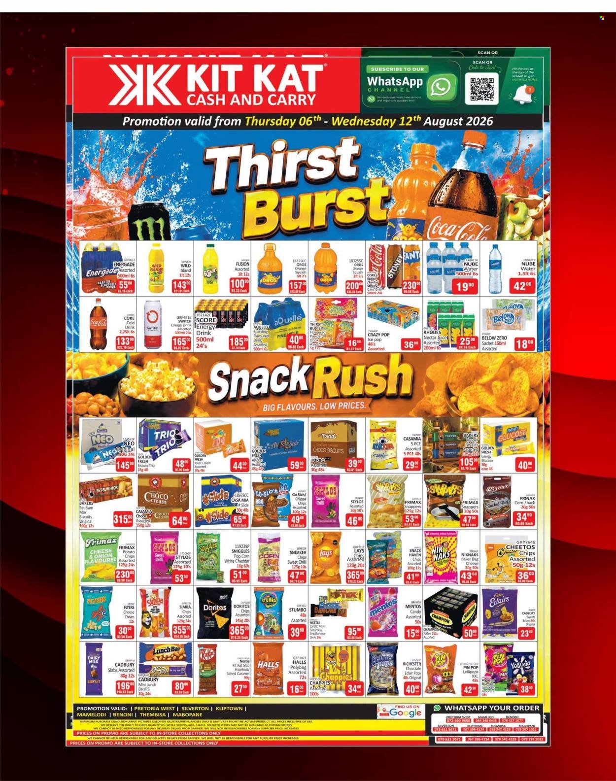 KIT KAT CASH & CARRY specials - Weekly specials