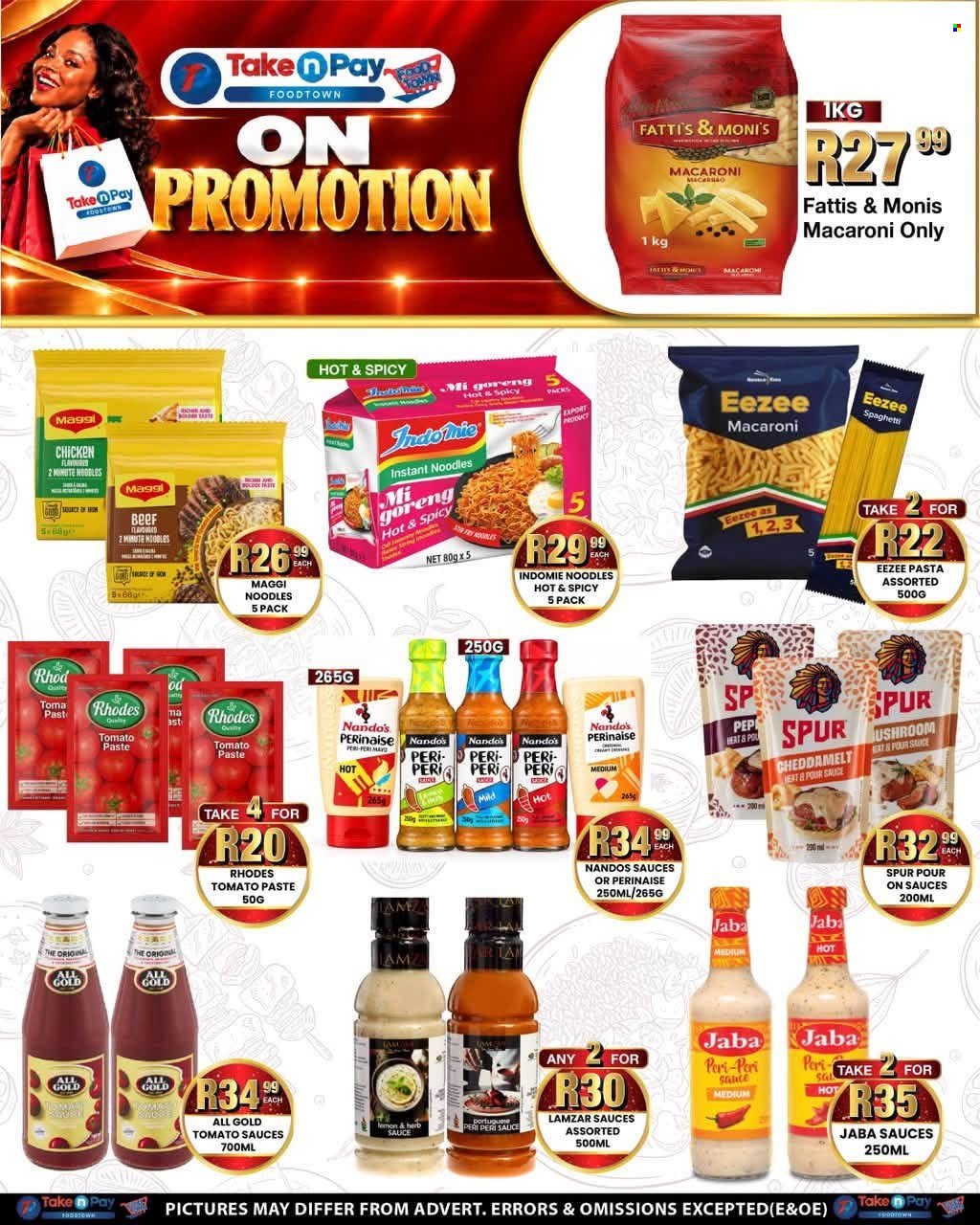 TAKE N PAY specials - From Monday 12 Oct 2026