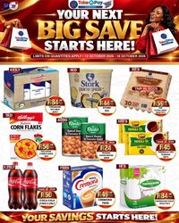 TAKE N PAY specials - From Monday 12 Oct 2026