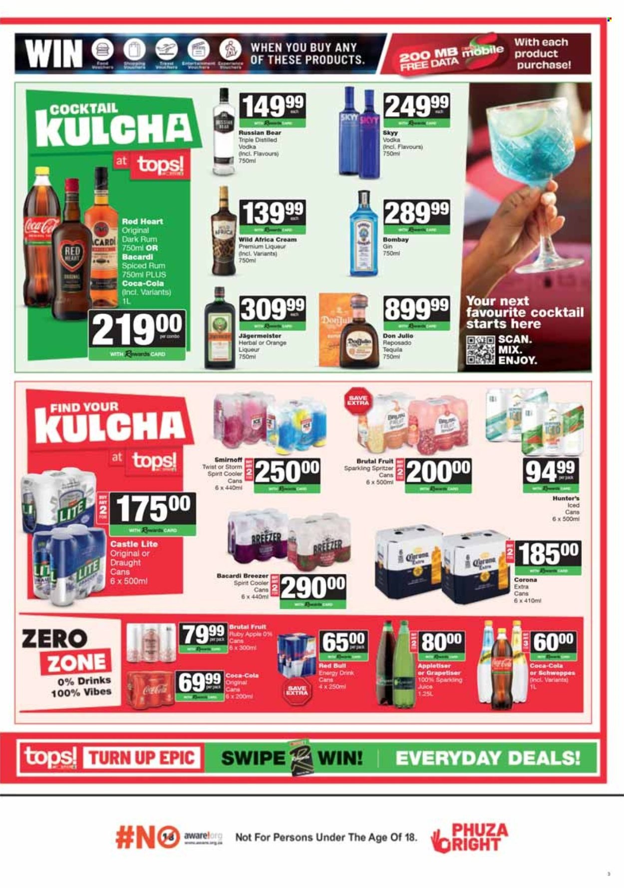 TOPS AT SPAR specials - From Tuesday 22 Sept 2026