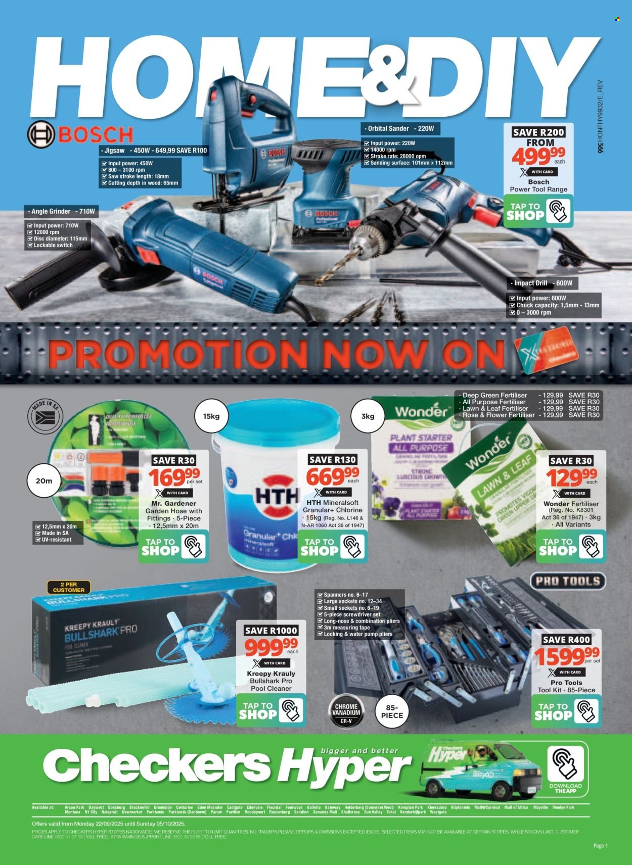 CHECKERS specials - Spring DIY Promotion (2025-09-22 - 2025-10-05) | 1