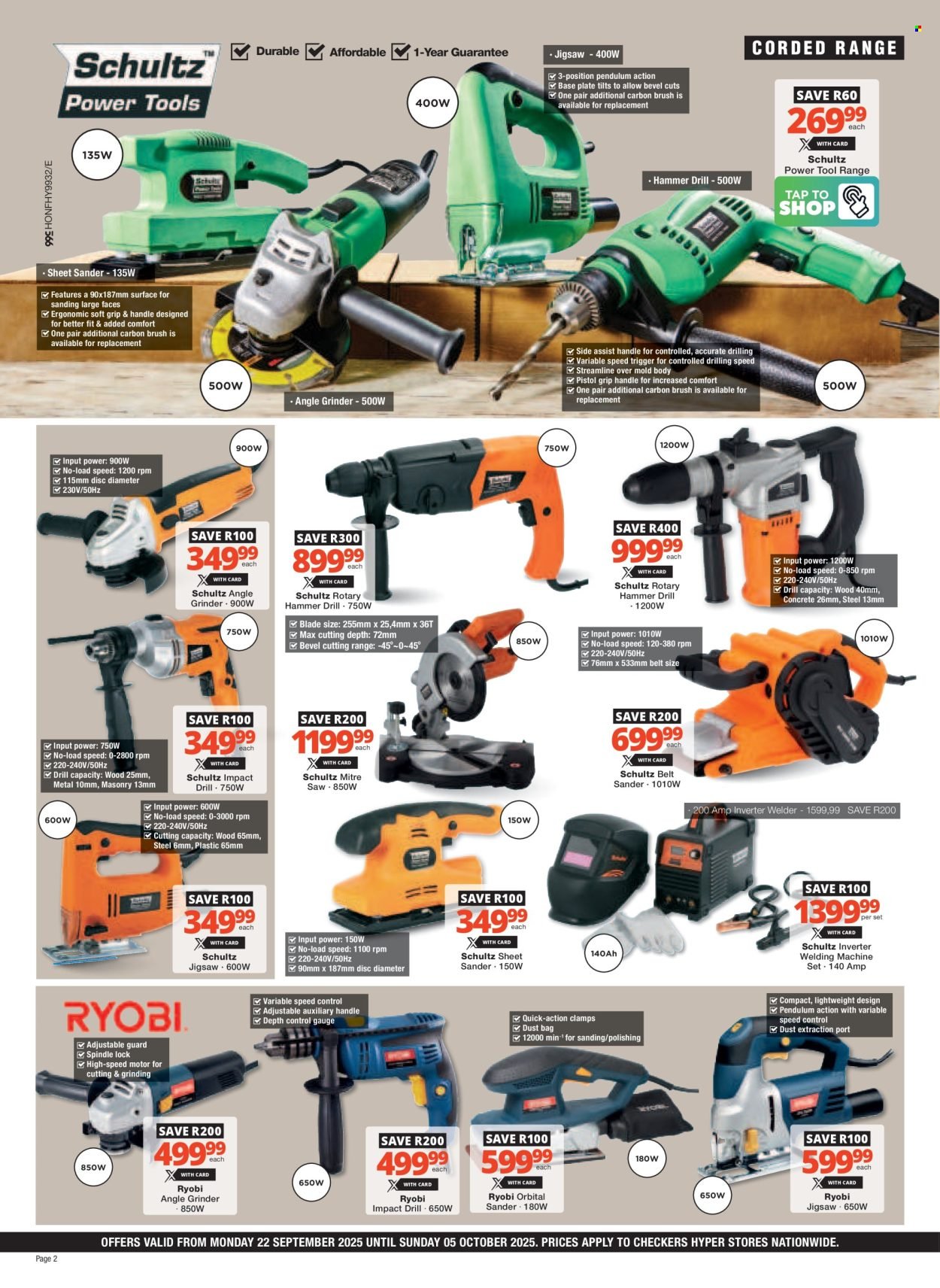 CHECKERS specials - Spring DIY Promotion (2025-09-22 - 2025-10-05) | 2