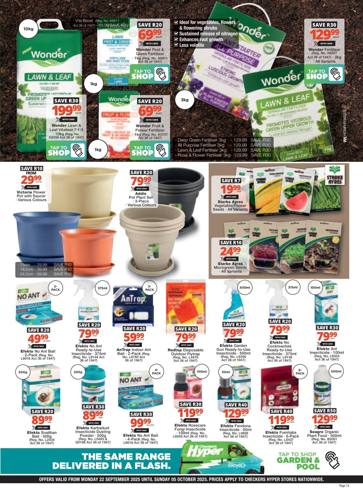 CHECKERS specials - Spring DIY Promotion (2025-09-22 - 2025-10-05) | 15
