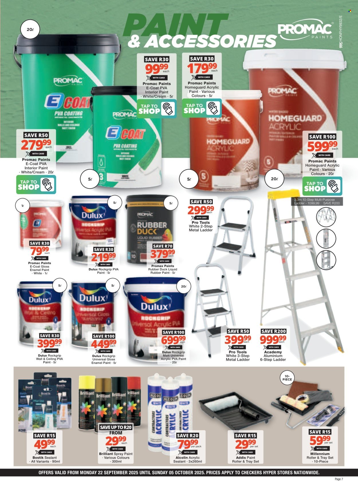 CHECKERS specials - Spring DIY Promotion (2025-09-22 - 2025-10-05) | 7
